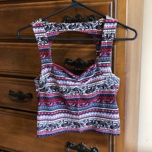 Tribal Crop Top